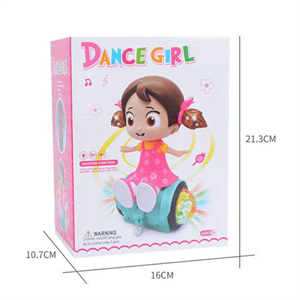 دختر نشسته موزیکال Musical Sitting Girl Doll_اسباب بازی